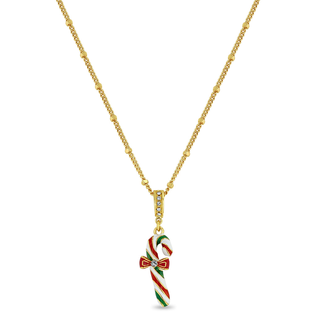 Candy Cane Necklace VERY SMALL Candy Cane Jewelry Christmas Candy Necklace  Peppermint Stick Necklace Christmas Necklace Christmas Jewelry - Etsy